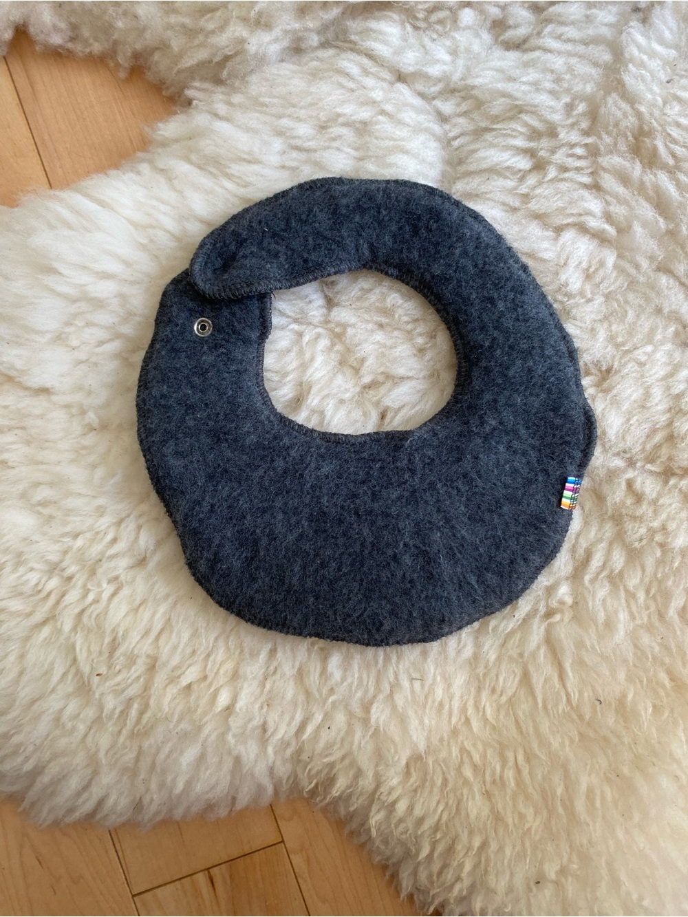 Joha merino wool fleece bib/scarf